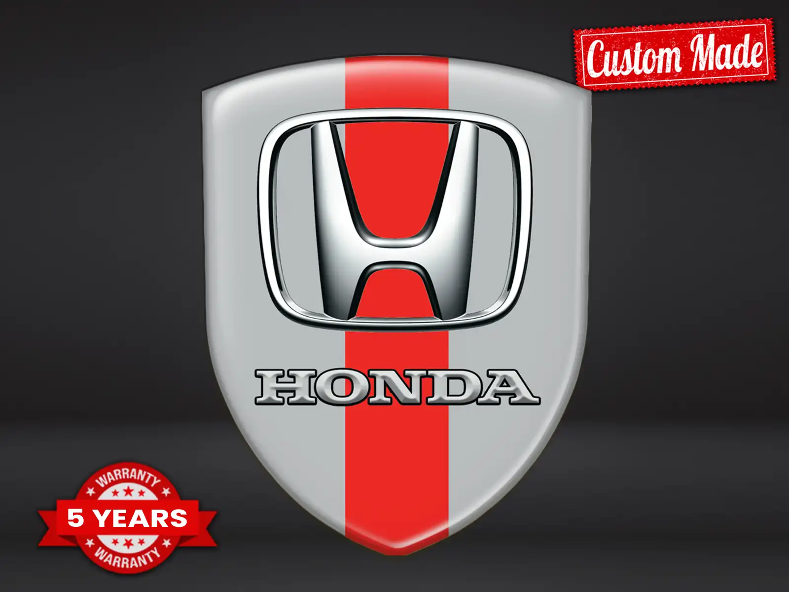 Honda Adesivi Parabrezza Custom Max Resiliente Pro Stile